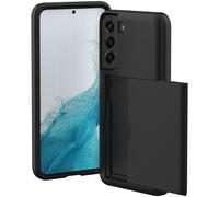 imoshion imoshion Coque arrière avec porte-cartes Samsung Galaxy S22 Noir Noir
