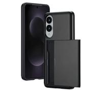 imoshion imoshion Coque arrière avec porte-cartes pour Samsung Galaxy S25 Edge Noir Noir