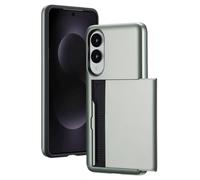 imoshion Coque arrière avec porte-cartes pour Samsung Galaxy S25 Edge - Vert