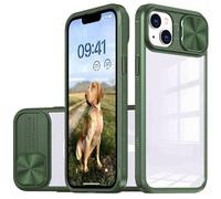 imoshion Coque arrière Camslider pour Apple iPhone 13 - Vert foncé