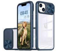 imoshion Coque arrière Camslider pour Apple iPhone 14 - Bleu foncé