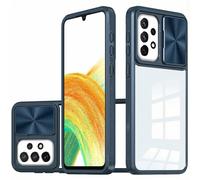 imoshion Coque arrière Camslider pour Samsung Galaxy A23 (5G) - Bleu foncé