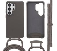 imoshion Coque arrière Color avec cordon amovible et MagSafe pour Samsung Galaxy S26 Ultra - Black Coffee