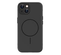 imoshion Coque arrière Color avec Thin MagSafe Ring pour Apple iPhone 14 / 13 - Noir