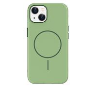 imoshion Coque arrière Color avec Thin MagSafe Ring pour Apple iPhone 14 / 13 - Vert foncé