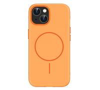 imoshion Coque arrière Color avec Thin MagSafe Ring pour Apple iPhone 15 - Orange