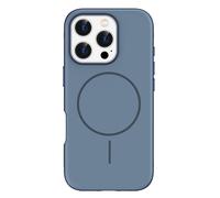 imoshion Coque arrière Color avec Thin MagSafe Ring pour Apple iPhone 16 Pro - Bleu foncé