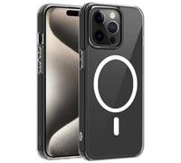 imoshion Coque arrière de protection avec MagSafe pour Apple iPhone 15 Pro Max - Transparent