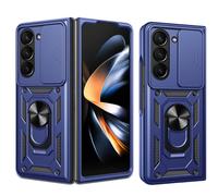 imoshion imoshion Coque arrière Rugged avec anneau Samsung Galaxy Z Fold 5 Bleu foncé Bleu foncé