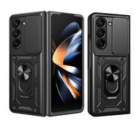 imoshion Coque arrière Rugged avec anneau pour Samsung Galaxy Z Fold 5 - Noir