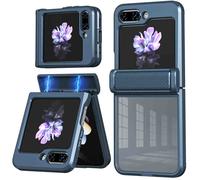imoshion Coque arrière Rugged Clear pour Samsung Galaxy Z Flip 5 - Bleu foncé