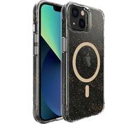 imoshion imoshion Coque arrière Transparente Pailletée avec MagSafe iPhone 13 Doré Dorée