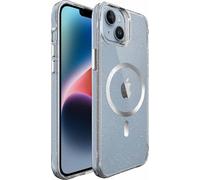 imoshion imoshion Coque arrière Transparente Pailletée avec MagSafe iPhone 14 Argent Argent