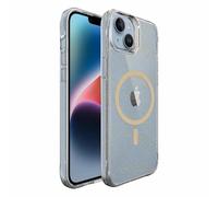 imoshion imoshion Coque arrière Transparente Pailletée avec MagSafe iPhone 14 Doré Dorée