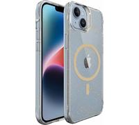 imoshion Coque arrière transparente pailletée avec MagSafe pour iPhone 14 - Or