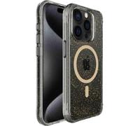 imoshion Coque arrière transparente pailletée avec MagSafe pour iPhone 15 Pro - Or