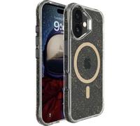 imoshion Coque arrière transparente pailletée avec MagSafe pour iPhone 16 - Or