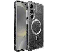 imoshion imoshion Coque arrière Transparente Pailletée avec MagSafe Samsung Galaxy S24 Argent Argent