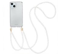 imoshion imoshion Coque avec cordons de téléphone iPhone 15 Perles Transparent