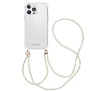 imoshion imoshion Coque avec dragonne + bracelet Perles iPhone 13 Pro Transparent Transparent