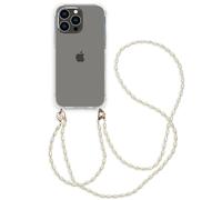 imoshion imoshion Coque avec dragonne + bracelet Perles iPhone 14 Pro Max Transparent Transparent