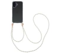 imoshion imoshion Coque avec dragonne + bracelet Perles iPhone 16 Transparent Transparent