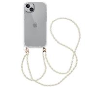imoshion imoshion Coque avec dragonne + bracelet Perles iPhone 15 Plus Transparent Transparent