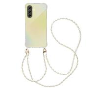 imoshion Coque avec dragonne + bracelet - Perles pour Samsung Galaxy A36 - Transparent