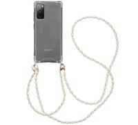 imoshion imoshion Coque avec dragonne + bracelet Perles Galaxy S20 FE Transparent