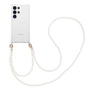 imoshion Coque avec dragonne + ?bracelet - Perles pour Samsung Galaxy S25 Ultra