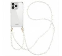 imoshion Coque avec dragonne + bracelet pour Apple iPhone 13 Pro - Perles Cœurs