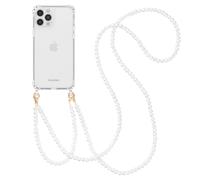imoshion Coque avec dragonne + ?bracelet pour iPhone 12 Pro Max - Perles