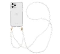 imoshion Coque avec dragonne + ?bracelet pour iPhone 12 (Pro) - Perles cœurs
