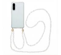 imoshion Coque avec dragonne + bracelet pour Samsung Galaxy A36 - Perles Cœurs