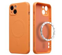 imoshion Coque Couleur avec MagSafe pour Apple iPhone 14 - Neon Orange