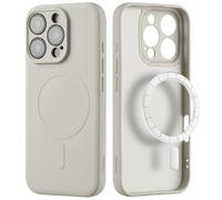 imoshion Coque Couleur avec MagSafe pour Apple iPhone 16 Pro - Beige