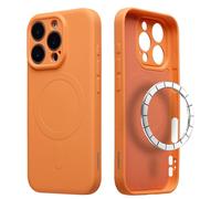 imoshion Coque Couleur avec MagSafe pour Apple iPhone 16 Pro Max - Neon Orange