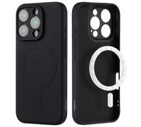 imoshion Coque Couleur avec MagSafe pour Apple iPhone 16 Pro Max - Noir
