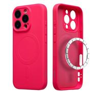 imoshion Coque Couleur avec MagSafe pour Apple iPhone 16 Pro - Neon Pink