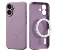 imoshion Coque Couleur avec MagSafe pour Apple iPhone 16 - Violet