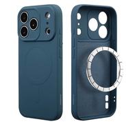 imoshion Coque Couleur avec MagSafe pour Apple iPhone 17 Pro - Bleu foncé