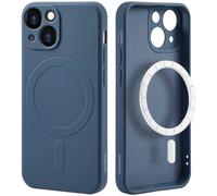 imoshion Coque Couleur avec MagSafe pour iPhone 13 Mini - Bleu foncé