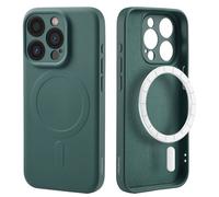 imoshion Coque Couleur avec MagSafe pour iPhone 15 Pro - Vert foncé