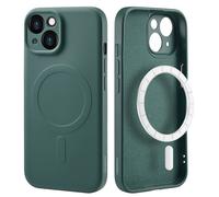 imoshion imoshion Coque Couleur avec MagSafe iPhone 15 Vert foncé Vert foncé