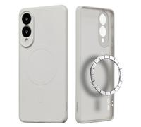 imoshion Coque Couleur avec MagSafe pour Samsung Galaxy S25 Edge - Beige