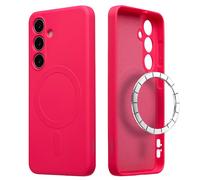 imoshion Coque Couleur avec MagSafe pour Samsung Galaxy S25 - Neon Pink