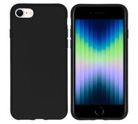imoshion Coque Couleur pour Apple iPhone SE (2022 / 2020) / 8 / 7 - Noir