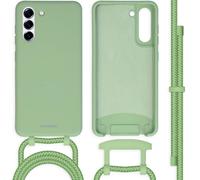 imoshion Coque de couleur avec cordon amovible pour Samsung Galaxy S21 FE - Vert