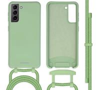imoshion Coque de couleur avec cordon amovible pour Samsung Galaxy S21 - Vert