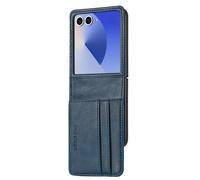 imoshion Coque de luxe à rabat Samsung Galaxy Z Flip 7 - Bleu foncé